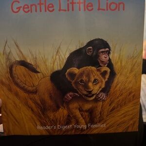 Gentle little lion 90s kid book